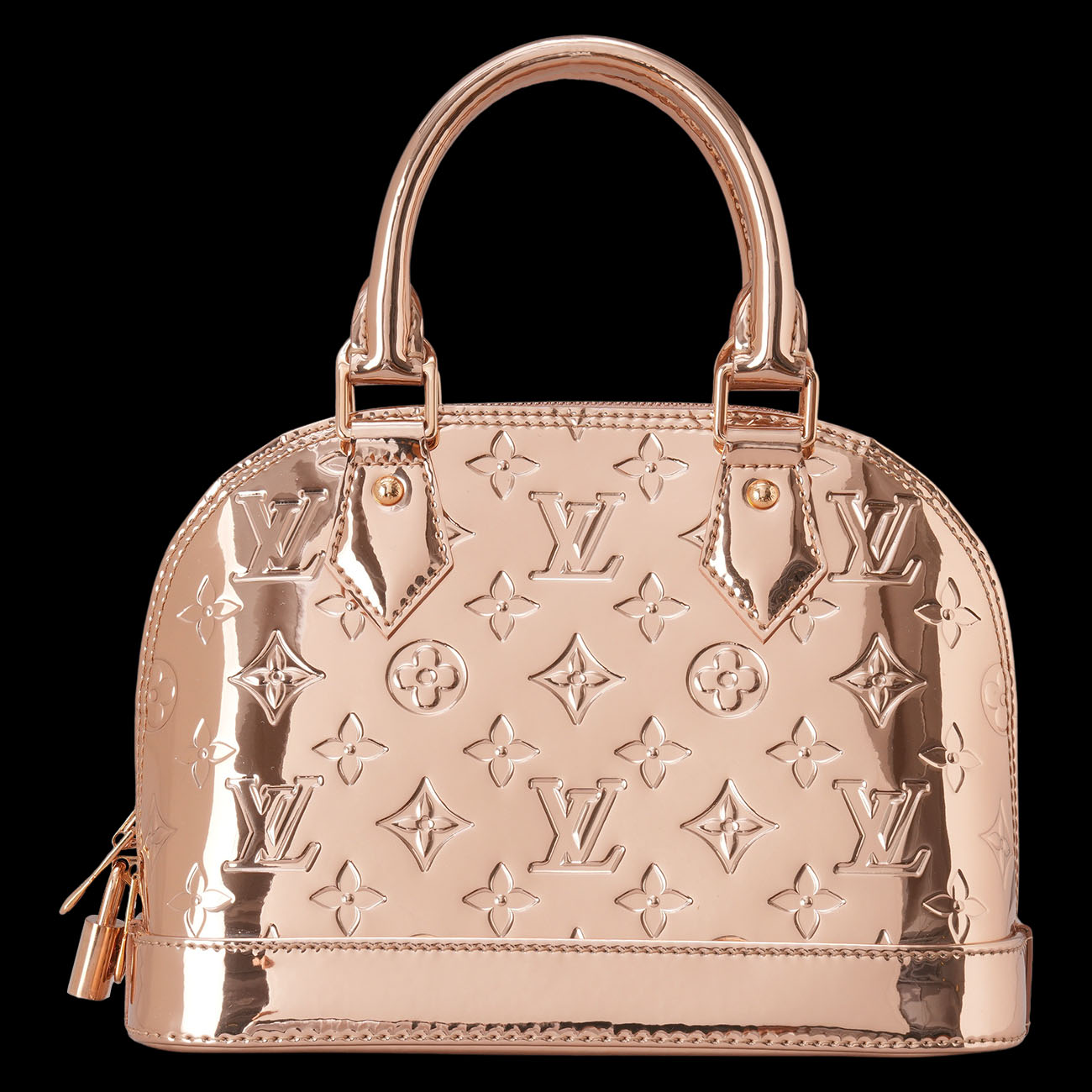 LOUIS VUITTON(USED)루이비통 M27037 시즌 알마 BB 로즈골드